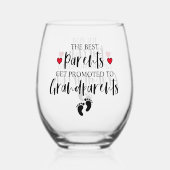 誇りを持った祖父母になる親 ステムなしワイングラス (裏面)