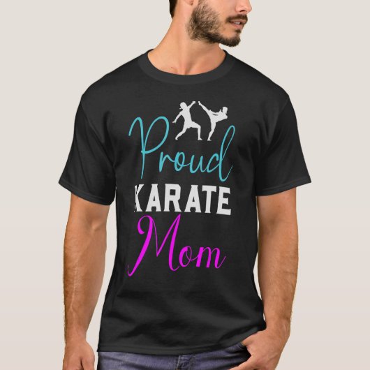 誇りを持った空手ママ空手 Tシャツ (正面)