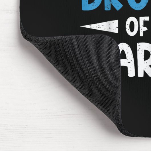 誇りを持った糖尿病の弟T1d戦士の糖尿病阿波 マウスパッド (コーナー)