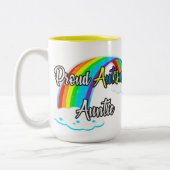 誇りを持った自閉症 ツートーンマグカップ (左)
