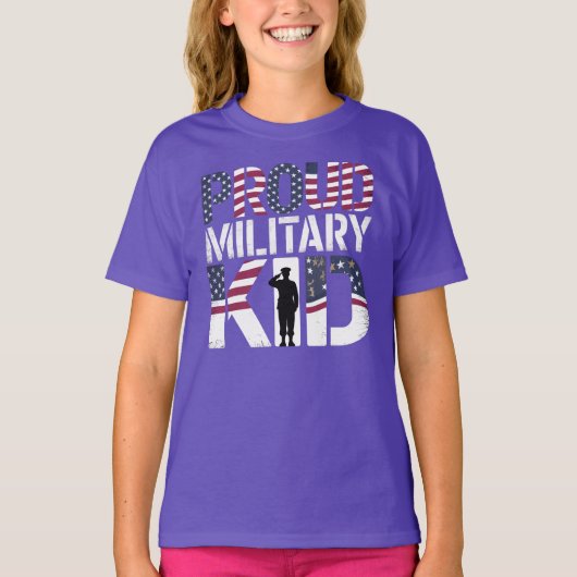 誇りを持った軍隊キッドプライド Tシャツ (正面)