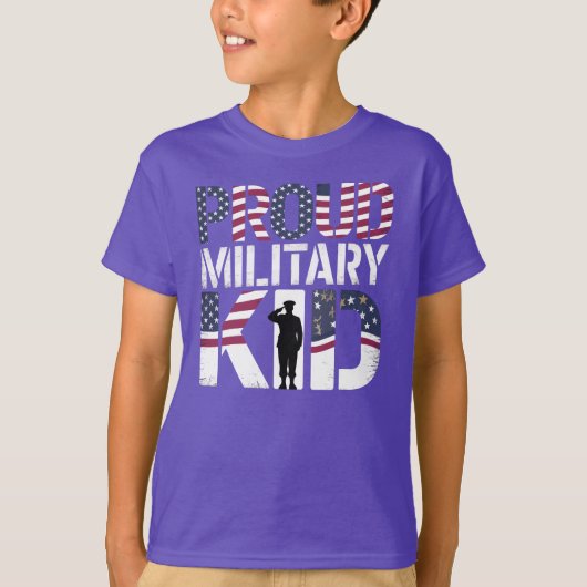 誇りを持った軍隊キッドプライド Tシャツ (正面)