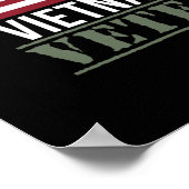 誇りを持った退役軍人ドーターハッピー退役軍人デイ退役軍人 ポスター (角)