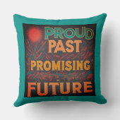 誇りを持った過去の未来 クッション (裏面)