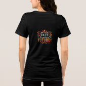 誇りを持った過去の未来 トライブレンドＴシャツ (裏面)