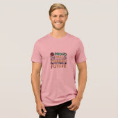 誇りを持った過去の未来 トライブレンドＴシャツ (正面全面)