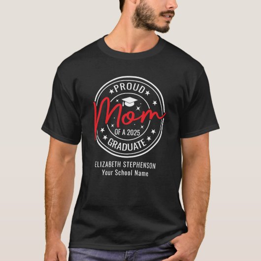 誇りを持った院生の母さん Tシャツ (正面)