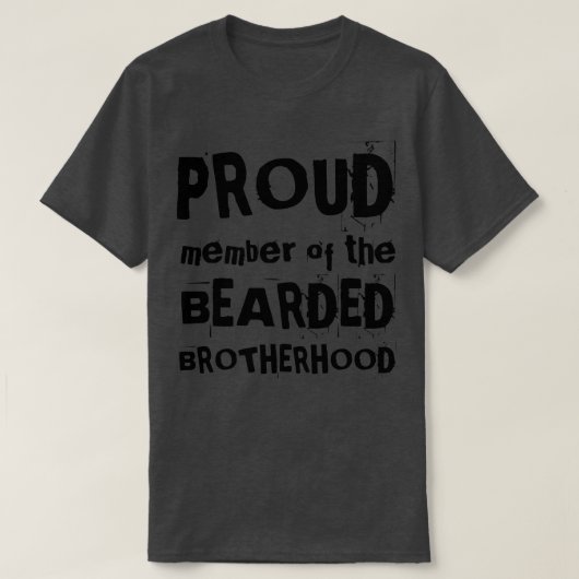誇りを持った髭を有する兄貴おもしろいデザインg部材 tシャツ (デザイン正面)