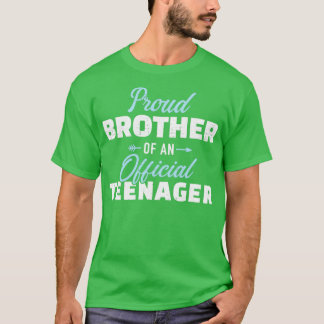 誇りを持った10代の若者13歳の兄 Tシャツ