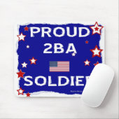 誇りを持った2BAソルジャー – マウスパッド (マウス)