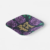 誇りを持った2BePagan ペーパープレート (傾斜あり)