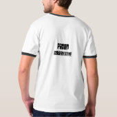 誇りを持った、保守的 Tシャツ (裏面フル)