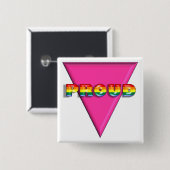 誇りを持った 缶バッジ (正面&裏面)