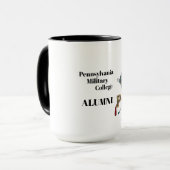 * 誇りを持った CADET MUG (15 OZ)、Blkトリム付 マグカップ (正面左)