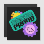 誇りを持った.LGBT+プライド虹はヒマワリが大好き。位置 (正面/裏面)
