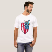 誇りを持った Tシャツ (正面フル)