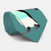 誇りを持ったEmperor Penguin任意の色の選択 ネクタイ (ロール)
