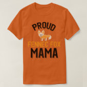 誇りを持ったFennec Fo Mama Premium Tシャツ (デザイン正面)