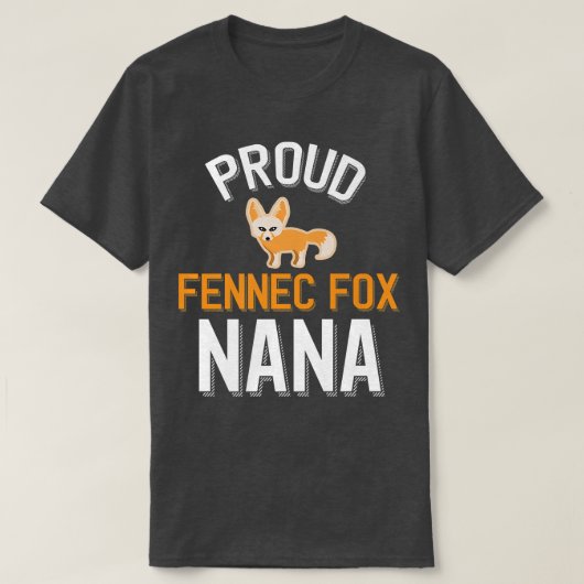 誇りを持ったFennec For Nana Cute Fennec For Premium Tシャツ (デザイン正面)