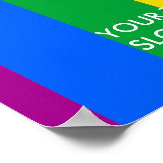 誇りを持ったGLBTQI ポスター (角)