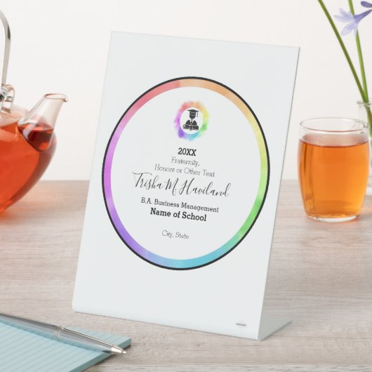 誇りを持ったHAMbWGペデスタルサイン 台座サイン (インサイチュ)