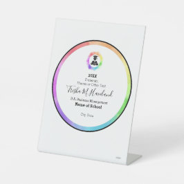 誇りを持ったHAMbWGペデスタルサイン 台座サイン