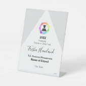 誇りを持ったHAMbWG 台座サイン (正面)