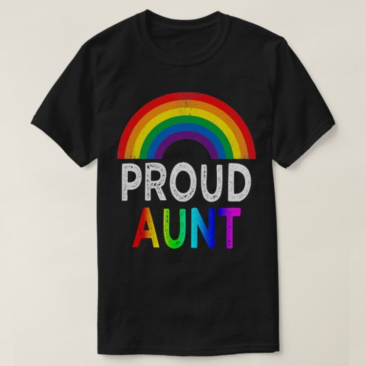 誇りを持ったLGBT Tシャツ (デザイン正面)