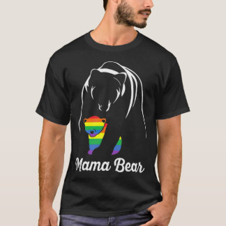 誇りを持ったMama Bear Lgbt -standard-scale-4_00x Tシャツ