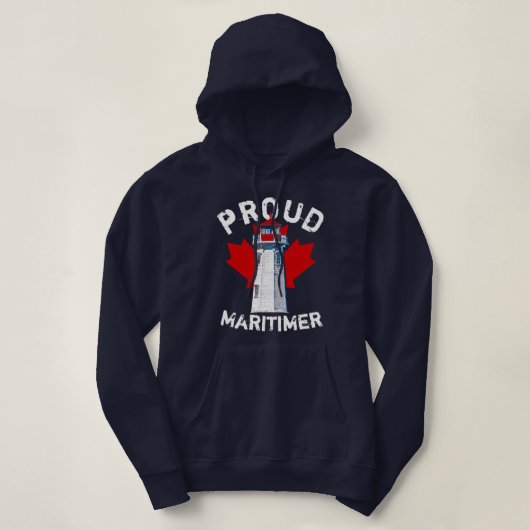 誇りを持ったMaritimer Shirt Nova Scotia Canada パーカ (デザイン正面)