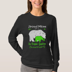 誇りを持ったMOM非ホジキンリンパ腫戦士 Tシャツ