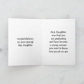 誇りを持ったMOM/パパ娘GRAD カード (内部)