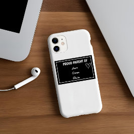 [誇りを持ったName 1], [Name 2] & [Name 3]の親 iPhone 16ケース