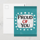 誇りを持ったOf Youポストカード ポストカード (正面/裏面)