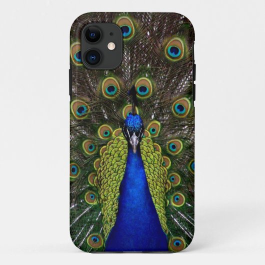 誇りを持ったPeacock iPhoneケース Case-Mate iPhoneケース (裏面)