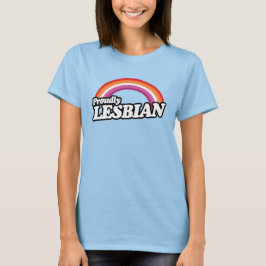 誇りを持ってレズビアン Tシャツ