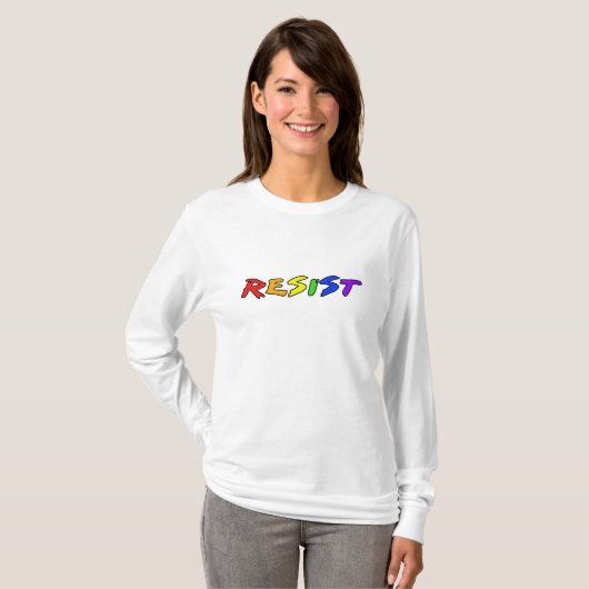 誇りを持って抵抗しよう (最大3回!) Tシャツ (正面フル)