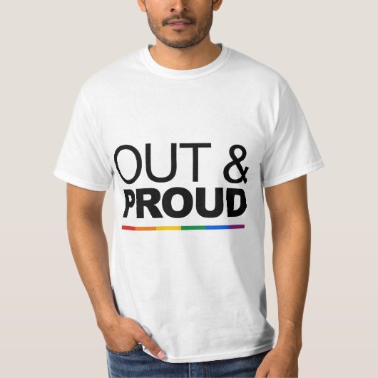 誇りを持って生きる Tシャツ (正面)