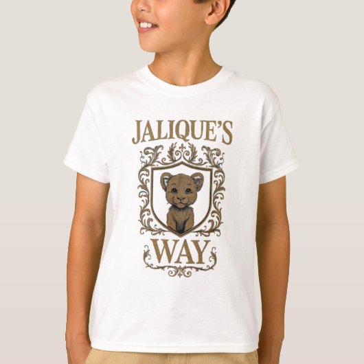 誇りを胸に歩こう ボーイズTシャツ Tシャツ (正面)