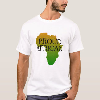 誇り高いアフリカ人 Tシャツ