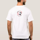 誇り高いスカンクのママ Tシャツ (裏面)