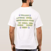 誇り高いパパの… Tシャツ (裏面)