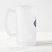 誇り高いパパ フロストグラスビールジョッキ (左)