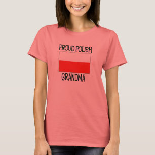 誇り高いポーランドの祖母 Tシャツ