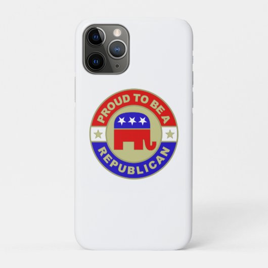 誇り高い共和党員 Case-Mate iPhoneケース (裏)