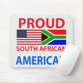 誇り高い南アフリカのアメリカ人 マウスパッド (マウス)