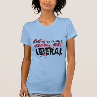 誇り高い大げさに同情する人の自由主義者 Tシャツ