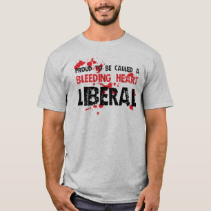 誇り高い大げさに同情する人の自由主義者 Tシャツ