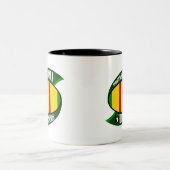 誇り高い姉妹-ベトナムの獣医 ツートーンマグカップ (中央)