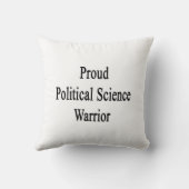 誇り高い政治学の戦士 クッション (裏面)